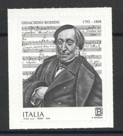 2018 - REPUBBLICA - GIOACCHINO ROSSINI - NUOVO - LOTTO/37069