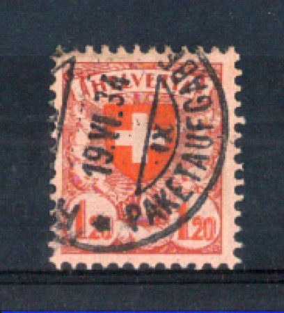1924 - LOTTO/SVI209U - SVIZZERA - 1,20 Fr. CROCE E SCUDO - USATO