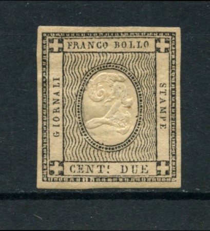1861 - LOTTO/16470 - REGNO - 2 CENT. PER STAMPATI - LINGUELLATO