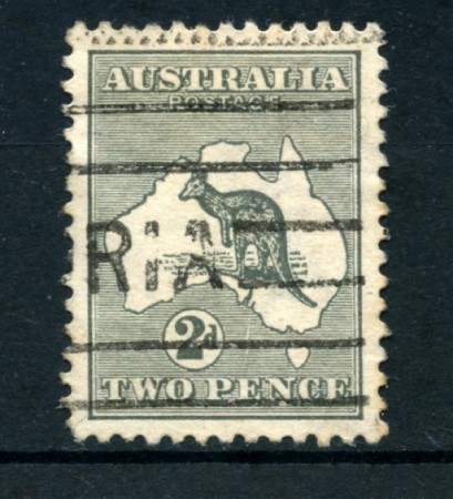 1912/19 - LOTTO/21531 - AUSTRALIA - 2d. GRIGIO - USATO