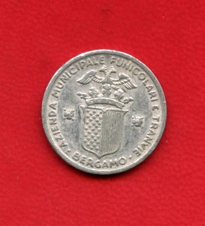 1944 - BERGAMO - FUNICOLARE BUONO DA 20 CENTESIMI  - LOTTO/MGET5