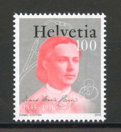 2016 - SVIZZERA - LOTTO/37894 - MARIE HEIM VOGTIN - NUOVO