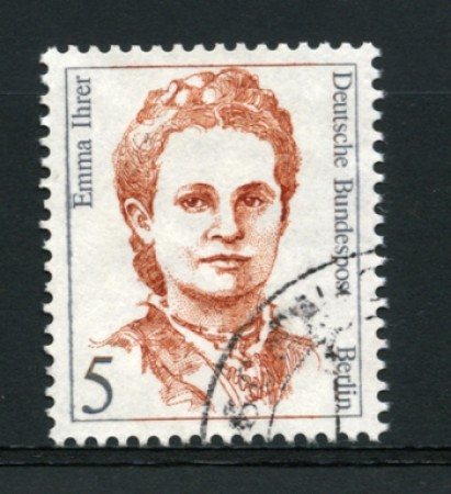 1989 - LOTTO/12619 - BERLINO - 5p. DONNE CELEBRI - USATO