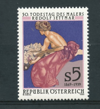 1989 - LOTTO/23444 - AUSTRIA - RUDOLF JETTMAR - NUOVO