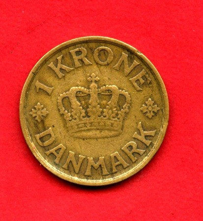 1925 - DANIMARCA - LOTTO/M47524 - 1 KORONA  ALLUMINIO BRONZO