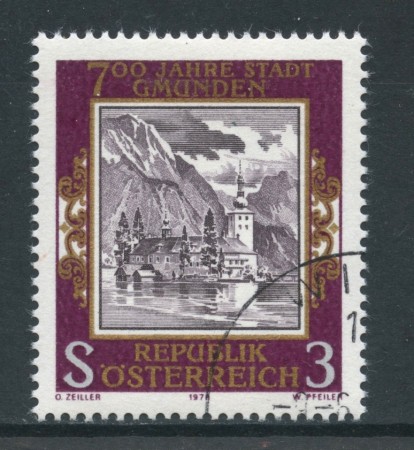 1978 - AUSTRIA - CITTA' DI GMUNDEN - USATO - LOTTO/28105