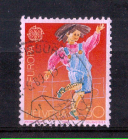 1989 - LOTTO/SVI1323U - SVIZZERA - 50c. EUROPA - USATO