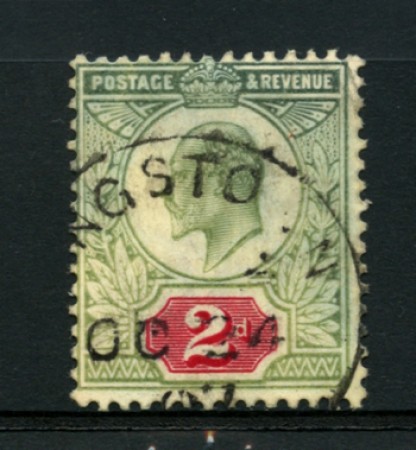 1902 - LOTTO/12318 - GRAN BRETAGNA - 2p. RE EDOARDO VII° - USATO