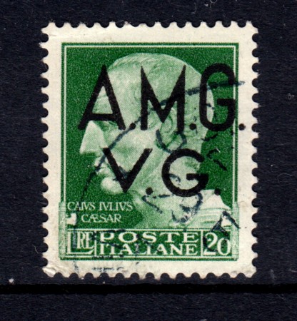 1945 - LOTTO/13460 - VENEZIA GIULIA - 20 LIRE IMPERIALE - USATO