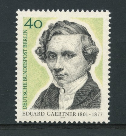 1977 - LOTTO/15603 - BERLINO - EDUARD GAERTNER - NUOVO