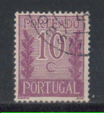 1940 - LOTTO/PORTS59U - PORTOGALLO - 10c. SEGNATASSE - USATO