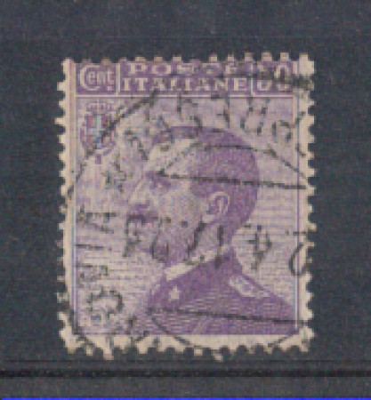 1908 - LOTTO/REG85U - REGNO - 50c. VIOLETTO - USATO