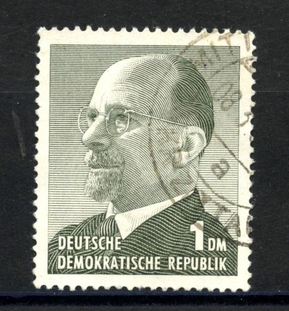 1963 - GERMANIA DDR - 1 Dm. PRESIDENTE ULBRICHT - USATO - LOTTO/36181