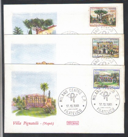 1981 - LOTTO/6753ZA - REPUBBLICA - VILLE 2° SERIE - FDC
