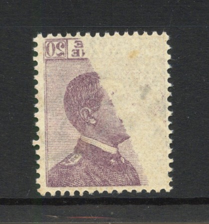 1926 - REGNO - LOTTO/42680 - 20 CENT. VIOLETTO BRUNO VARIETA' DECALCO