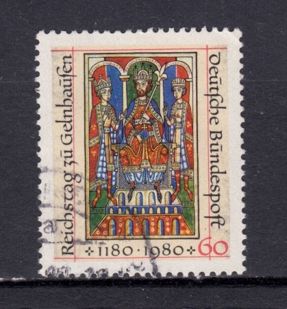 1980 - GERMANIA FEDERALE - DIETA DI GELNHAUSEN - USATO - LOTTO/31416U