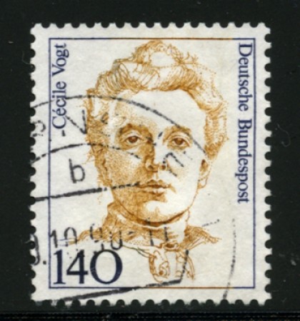 1989 - LOTTO/12483 - GERMANIA - 140p. DONNE CELEBRI - USATO