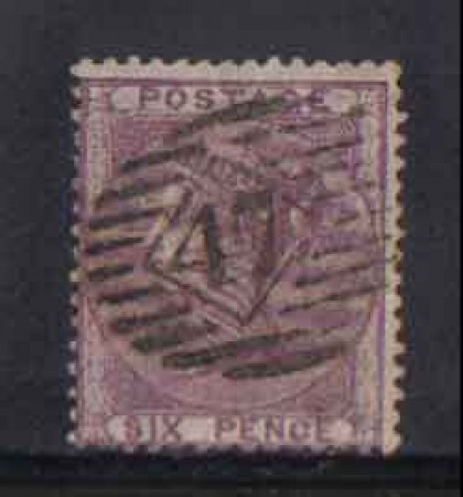 1856 - LOTTO/3513 - GRAN BRETAGNA - 6p. VIOLETTO