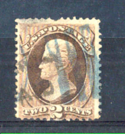 1873 - LOTTO/USA55U - STATI UNITI - 2c. BRUNO JACKSON - USATO