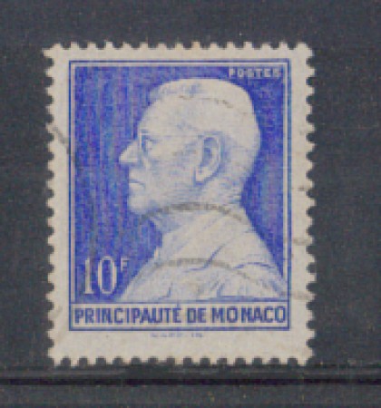 1946 - LOTTO/8581DU - MONACO - 10 Fr. AZZURRO - USATO