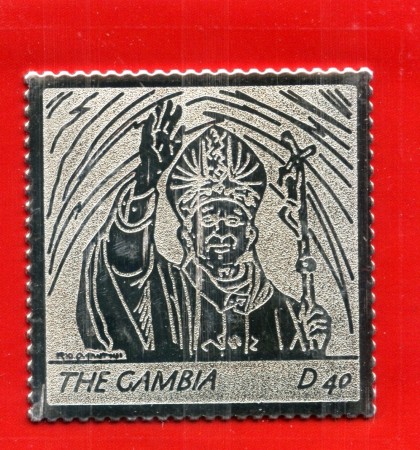 GAMBIA - 40d. PAPA GIOVANNI PAOLO II ° - NUOVO - LOTTO/30022