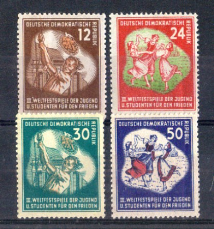 1951 - LOTTO/5146 - GERMANIA DDR - FESTA DELLA GIOVENTU'