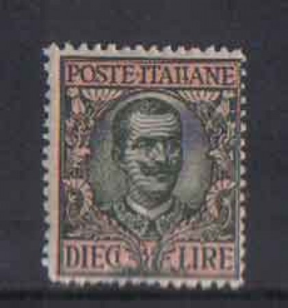 1910 - LOTTO/REG91L - REGNO - 10 LIRE FLOREALE - T/L.