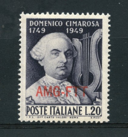 1949 - LOTTO/17959 - TRIESTE A - 20 Lire CIMAROSA - NUOVO