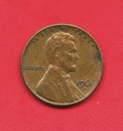 1961D - STATI UNITI - 1 CENT. LINCOLN - LOTTO/M26200