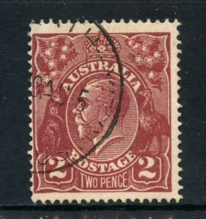 1926/28 - AUSTRALIA - 2p. BRUNO ROSSO - USATO - LOTTO/27036