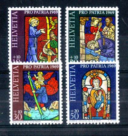 1969 - LOTTO/SVI837CPN - SVIZZERA - PRO PATRIA 4v. - NUOVI