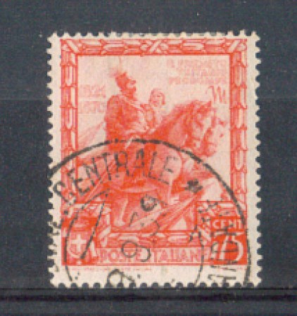 1938 - LOTTO/REG444U - REGNO - 75c. PROCLAMAZIONE IMPERO - USATO