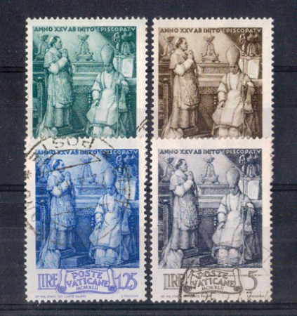 1943 - LOTTO/VAT83CPU - VATICANO - EPISCOPATO DI PIO XII° USATI