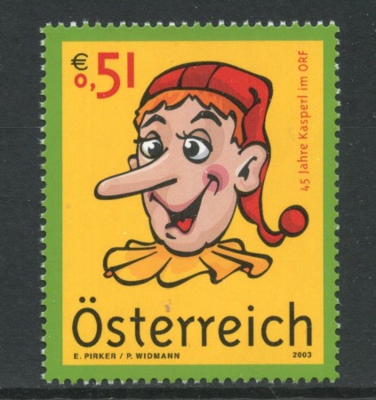 2003 - AUSTRIA - LOTTO/41957 - CONFETTI PROGRAMMA TELEVISIVO - NUOVO