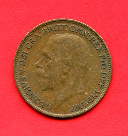 1927- GRAN BRETAGNA - 1 PENNY GIORGIO V° - LOTTO/M37751
