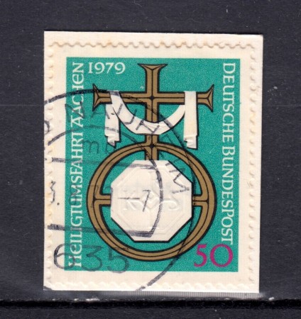 1979 - GERMANIA FEDERALE - TOMBA DI CARLO MAGNO - USATO - LOTTO/31425U
