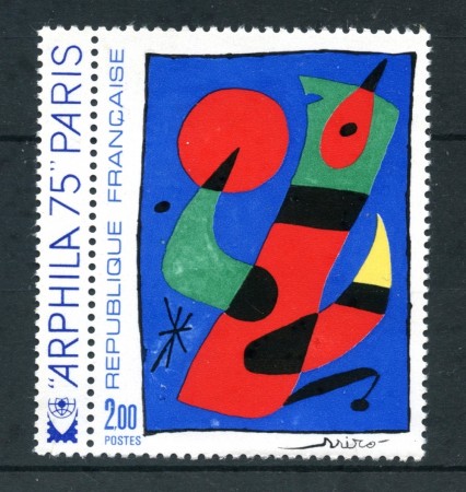 1974 - FRANCIA - OPERE D'ARTE MIRO' - NUOVO - LOTTO/26107