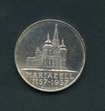 1957 - LOTTO/M18534 - AUSTRIA - 25 SCELLINI ARGENTO MARIAZELL