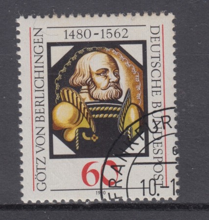 1980 - GERMANIA FEDERALE - VON BERLICHINGER - USATO - LOTTO/31418U