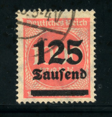 1923 - LOTTO/17876 - GERMANIA REICH - 125t. su 1000m. ROSA - USATO