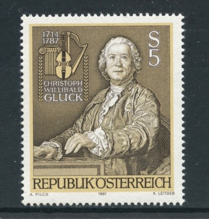 1987 - AUSTRIA - W.GLUCK - NUOVO - LOTTO/28037