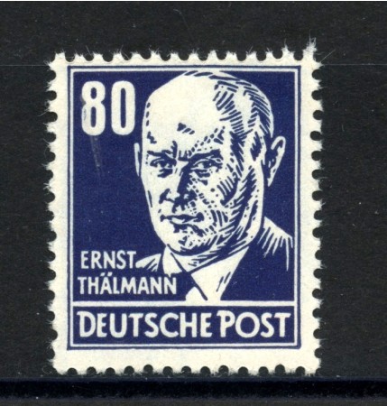 1952 - GERMANIA DDR - 80 p. PERSONALITA'- NUOVO - LOTTO/36089