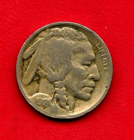 1918 - STATI UNITI - 5 CENT. BISONTE AMERICANO - LOTTO/M26186