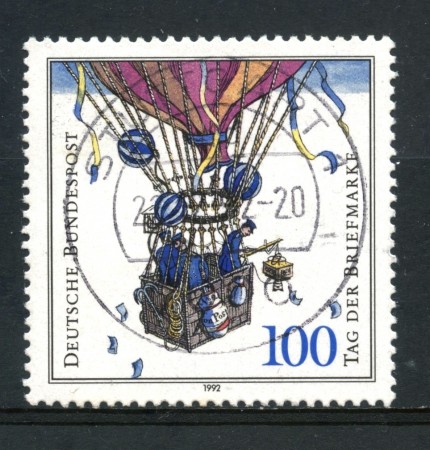 1992 - LOTTO/19035U - GERMANIA - GIORNATA FRANCOBOLLO - USATO