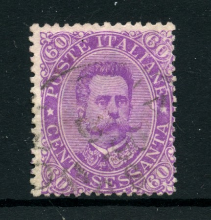 1889 - LOTTO/24438 - REGNO - 60cent. VIOLETTO UMBERTO I° - USATO