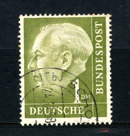 1954 - GERMANIA FEDERALE - 1 Dm.. PRESIDENTE HEUSS - NUOVO - LOTTO/30789