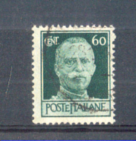 1945 - LOTTO/LUO530U - LUOGOTENENZA - 60c. VERDE - USATO