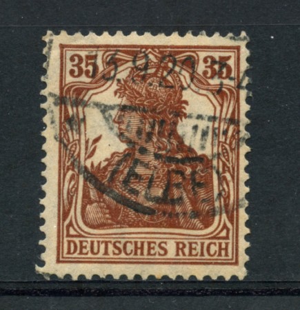 1916/20 - LOTTO/17712 - GERMANIA - 35p. BRUNO ROSSO - USATO