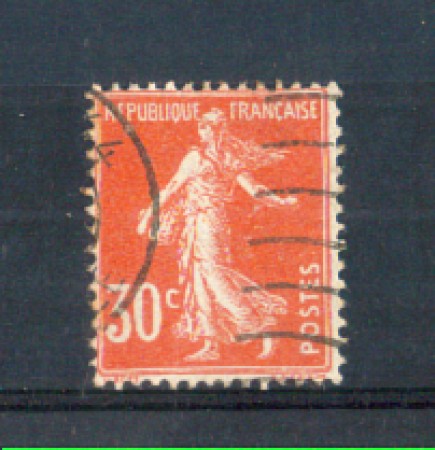 1921 - LOTTO/FRA160U - FRANCIA - 30c. ROSSO SEMINATRICE USATO