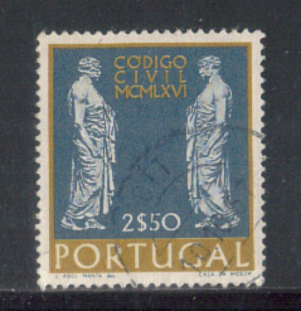 1967 - LOTTO/9820BU - PORTOGALLO - 2,50e. CODICE CIVILE - USATO